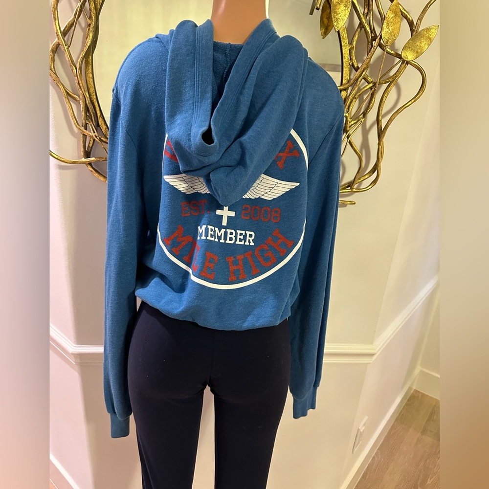 WILDFOX mile high club hooded sweatshirt - Picture 3 of 11